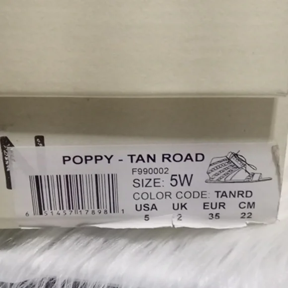 NWT Roan By Bed Stu Women's Sz.5W Leather Poppy Gladiator Sandals (X9 CRATE) - Picture 8 of 11